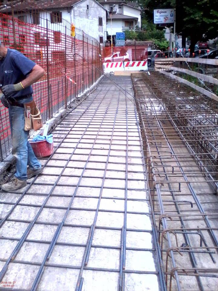 Realizzazione passerella pedonale in Loc. Biforco