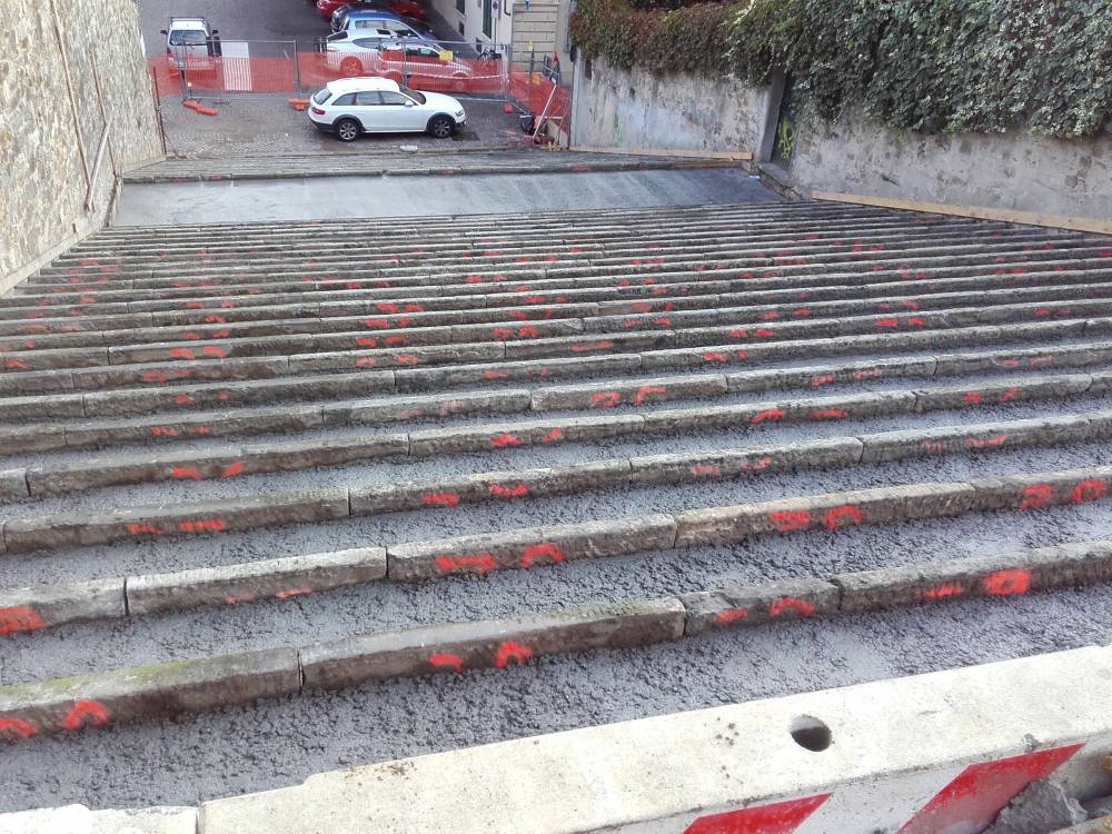 Riqualificazione scalinata Ferrucci