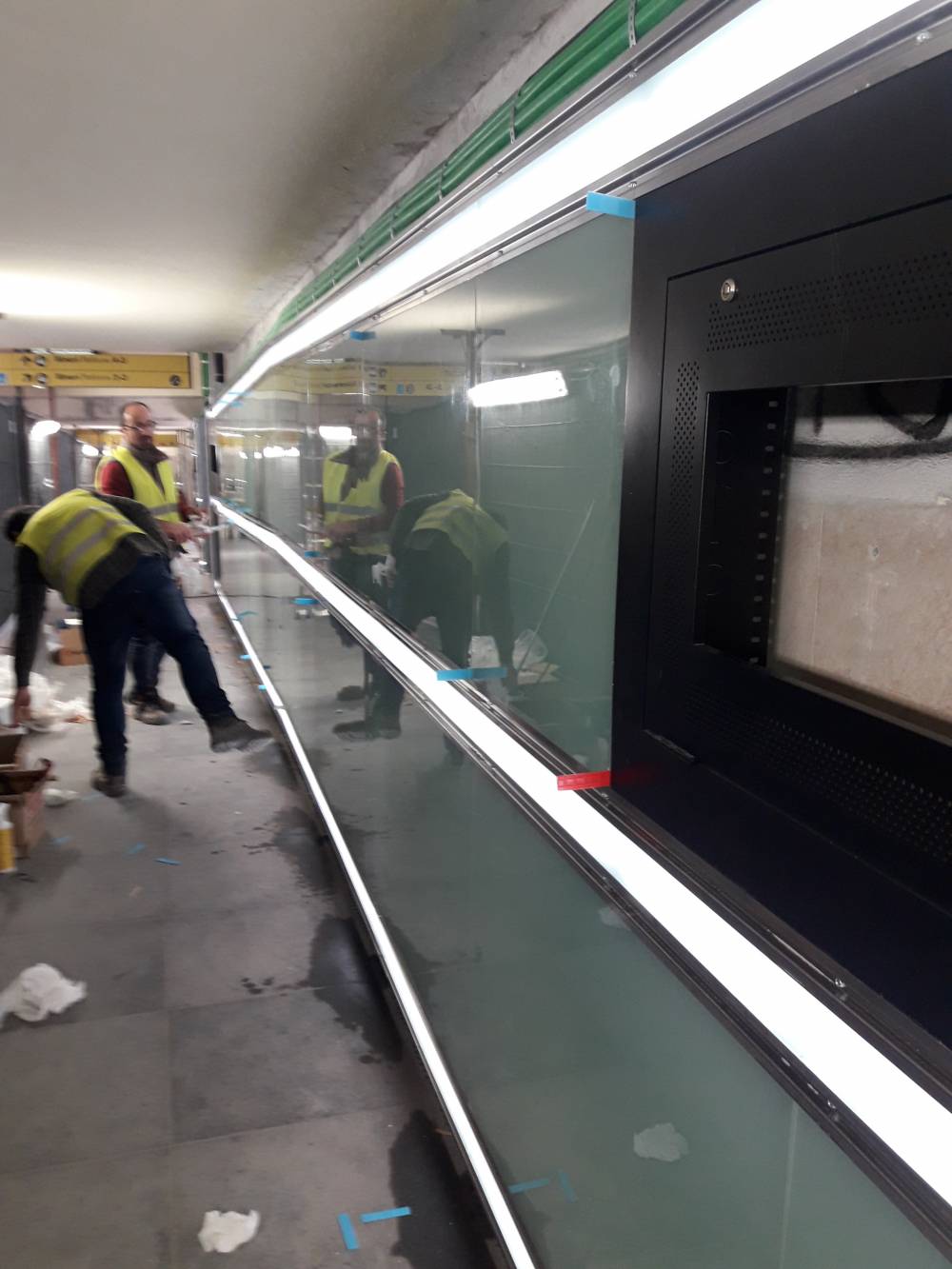Restyling sottopasso stazione Pistoia