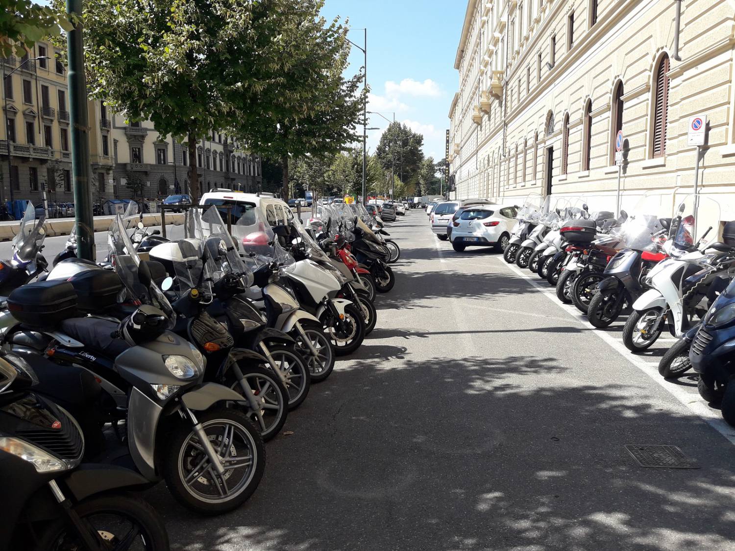Rifacimento controviale Viale Lavagnini