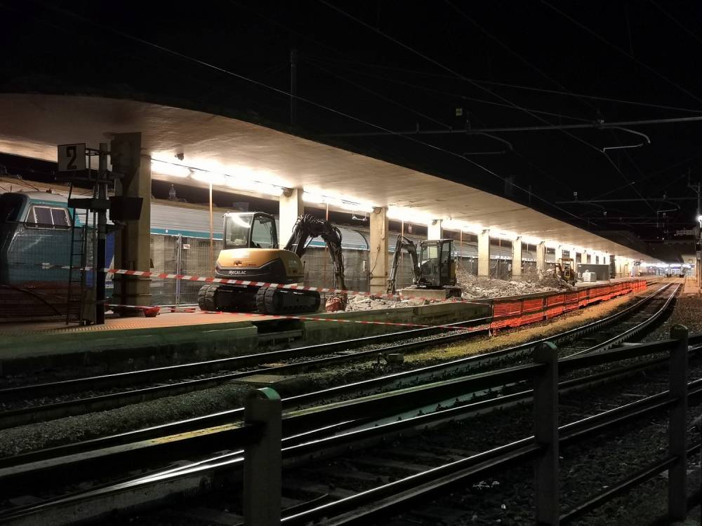 Rialzamento marciapiedi Stazione di S.M. Novella