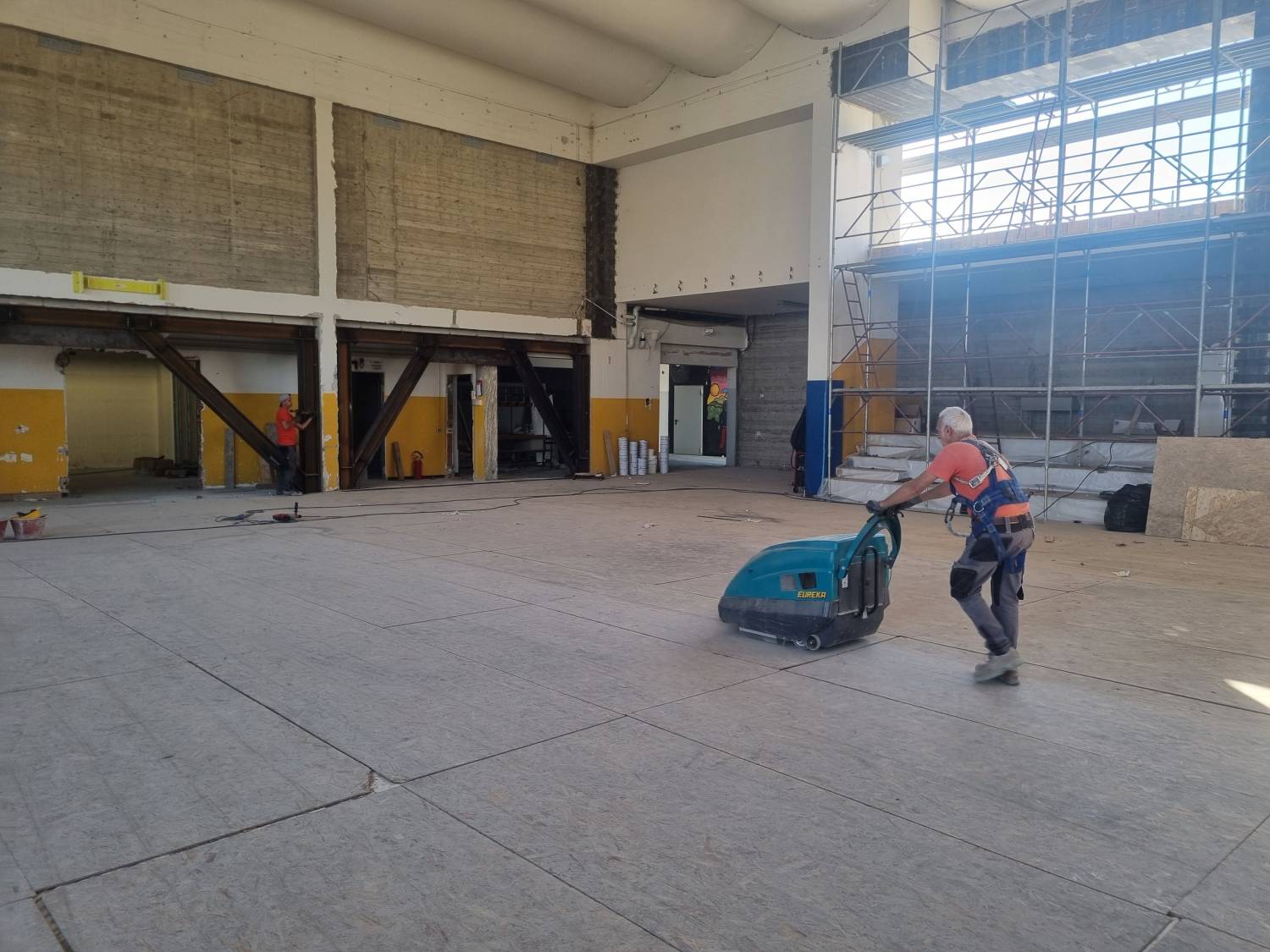 Adeguam. sismico ed eff. energ. palestra Garibaldi