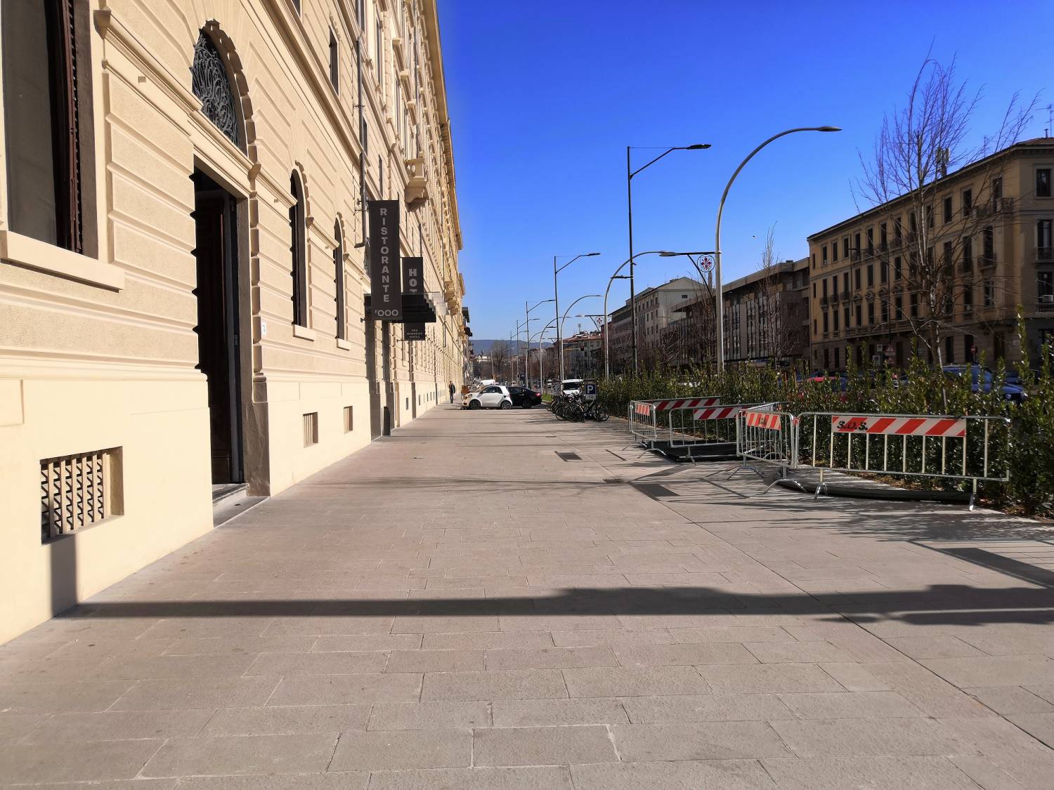 Rifacimento controviale Viale Lavagnini