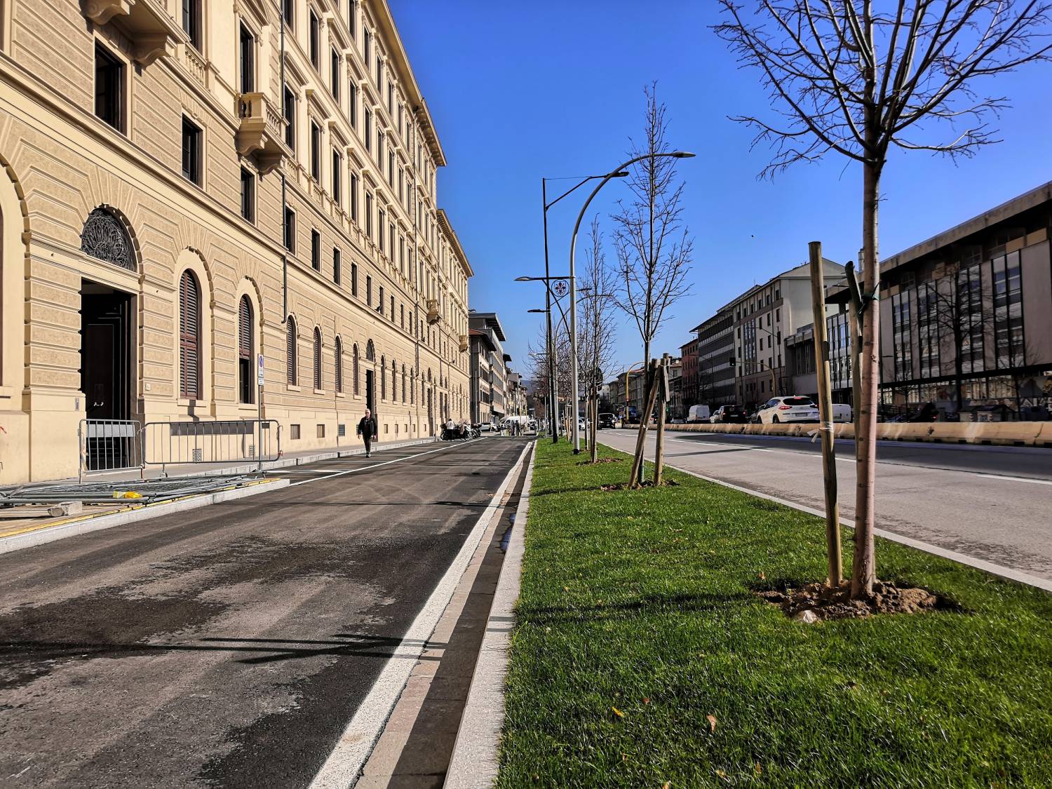 Rifacimento controviale Viale Lavagnini